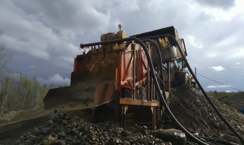 Промывочный прибор с виброгрохотом